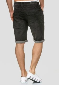 INDICODE JEANS CUBA - Short En Jean - Black -INDICODE Boutique 40ad3f6a3a2143618c2039aa2c8d1946