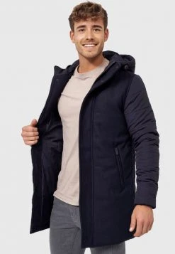 INDICODE JEANS Parka - Navy -INDICODE Boutique 40b23242aed44c669b4cb41434a76f62