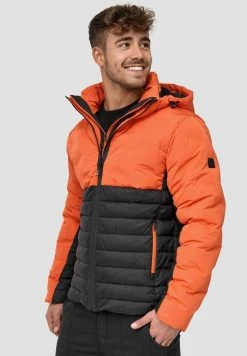 INDICODE JEANS MURILLO - Veste D'hiver - Orangeade -INDICODE Boutique 40e5a71fc665481096cb0c4ba0c8db8a