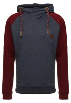 INDICODE JEANS DYOTT - Sweat à Capuche - Bordeaux Mix -INDICODE Boutique 42b56d33184f493eba373864c83fae97