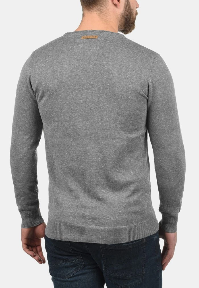 INDICODE JEANS IDDEMARCUS - Pullover - Light Grey 2 INDICODE JEANS IDDEMARCUS - Pullover - Light Grey – Image 2