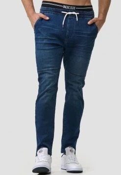 INDICODE JEANS FABRIZIO - Jean Slim - White Rinse