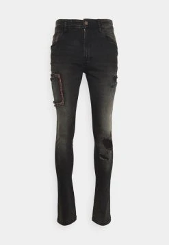 INDICODE JEANS SAVAGE - Jeans Skinny - Vintage Black -INDICODE Boutique 431a16a354f344e5ac6131ea6bd50d77