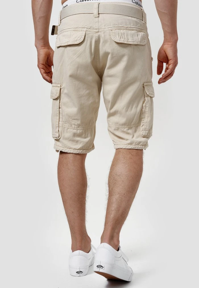 INDICODE JEANS MONROE - Short - Fog 3 INDICODE JEANS MONROE - Short - Fog – Image 3