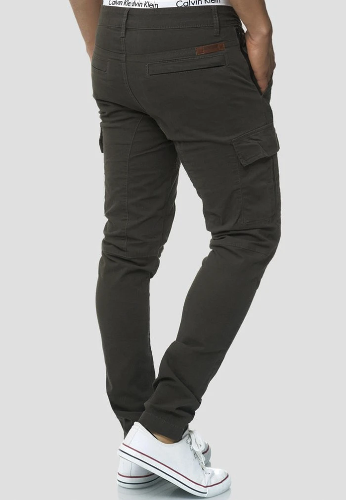 INDICODE JEANS Pantalon Cargo - Anthracite 3 INDICODE JEANS Pantalon Cargo - Anthracite â Image 3