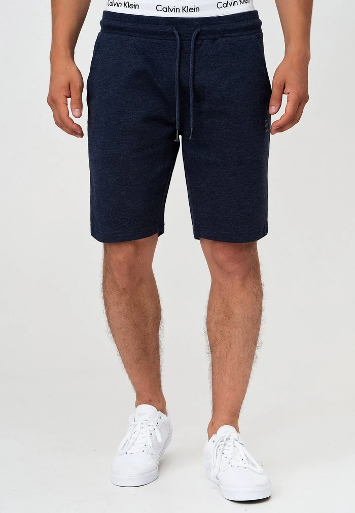INDICODE JEANS ECKERD - Short - Navy Mix 1 INDICODE JEANS ECKERD - Short - Navy Mix