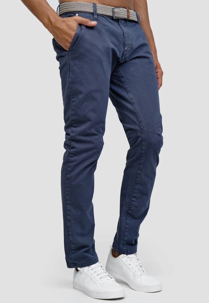 INDICODE JEANS Chino - Navy 5 INDICODE JEANS Chino - Navy â Image 5