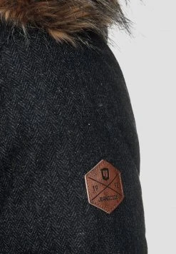 INDICODE JEANS BAYNES - Veste D'hiver - Black -INDICODE Boutique 4785095c26cb4ca79876a384eef7b458