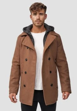 Promos INDICODE JEANS Boutique 43 INDICODE JEANS Manteau Court - Camel