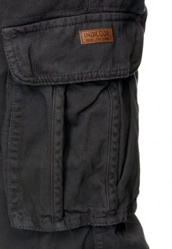 INDICODE JEANS WILLIAM - Pantalon Cargo - Grey -INDICODE Boutique 48bebc94eb8a49aaaccbe3cc5d05005e