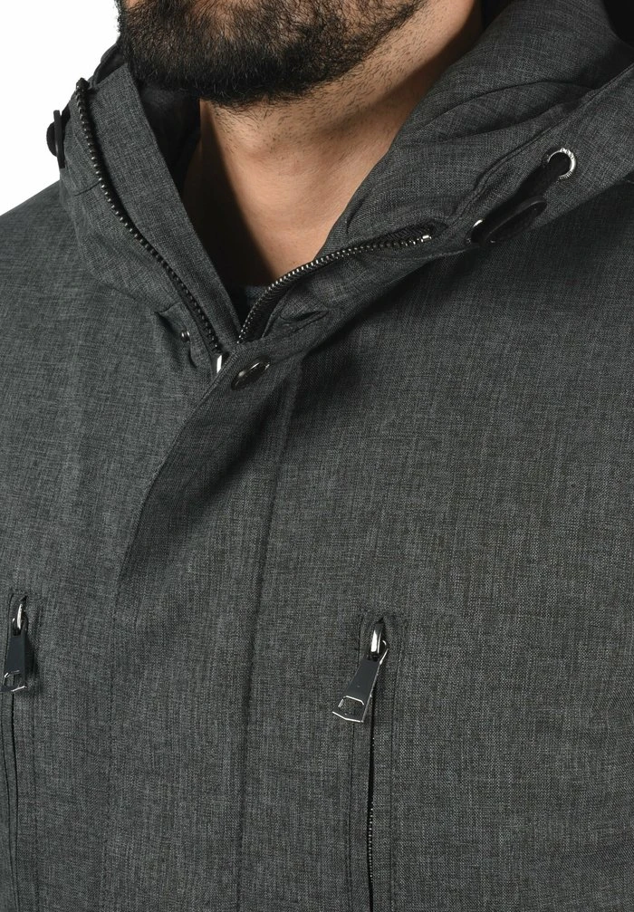 INDICODE JEANS IDSCIPIO - Veste D'hiver - Charcoal Mix 4 INDICODE JEANS IDSCIPIO - Veste D'hiver - Charcoal Mix â Image 4