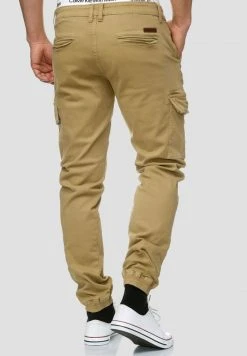 INDICODE JEANS AUGUST - Pantalon Cargo - Light Brown -INDICODE Boutique 4954d2922e924245836cd64cd971b0fc