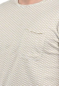 INDICODE JEANS IDALBIN - T-shirt Imprimé - Beige -INDICODE Boutique 4a85bc8bdfb840b0a522020e976449e4