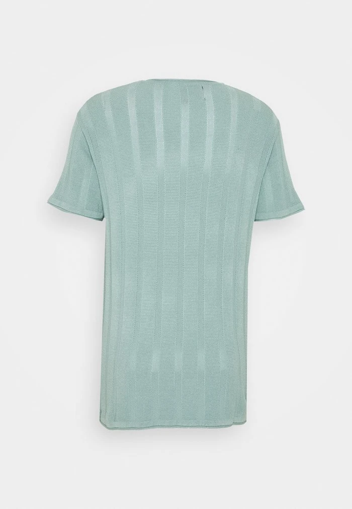 INDICODE JEANS ATKINSON - T-shirt Basique - Blue Surf 2 INDICODE JEANS ATKINSON - T-shirt Basique - Blue Surf – Image 2