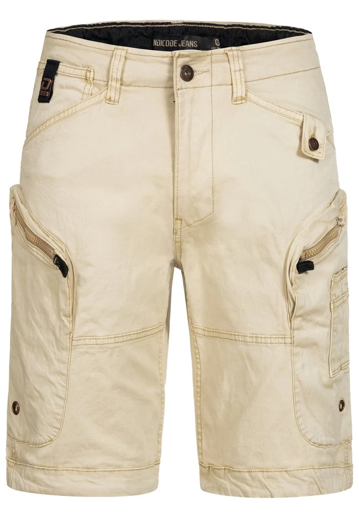 INDICODE JEANS BOSA - Short - Fog 1 INDICODE JEANS BOSA - Short - Fog