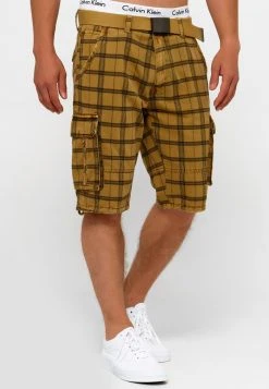 INDICODE JEANS BLIXT - Short - Amber Check 11 INDICODE JEANS BLIXT - Short - Amber Check -INDICODE Boutique 4d3b03028b124ed58a9fc290845fbccc