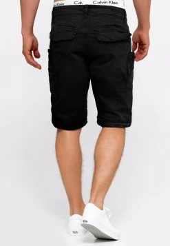 INDICODE JEANS BOSA - Short - Black -INDICODE Boutique 4de4e80919d4447bb1fd7c36bce68213