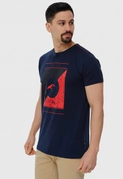 INDICODE JEANS T-shirt Imprimé - Navy -INDICODE Boutique 4e55af62e4c84774b262366510d7507d