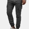 INDICODE JEANS IDBROMFIELD - Pantalon Cargo - Dark Grey
