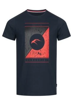 INDICODE JEANS LEONARDO - T-shirt Imprimé - Navy