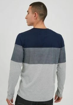 INDICODE JEANS IDAMADEO - T-shirt à Manches Longues - Navy -INDICODE Boutique 51ac9e5fc50141dda7be1f27d1489be2