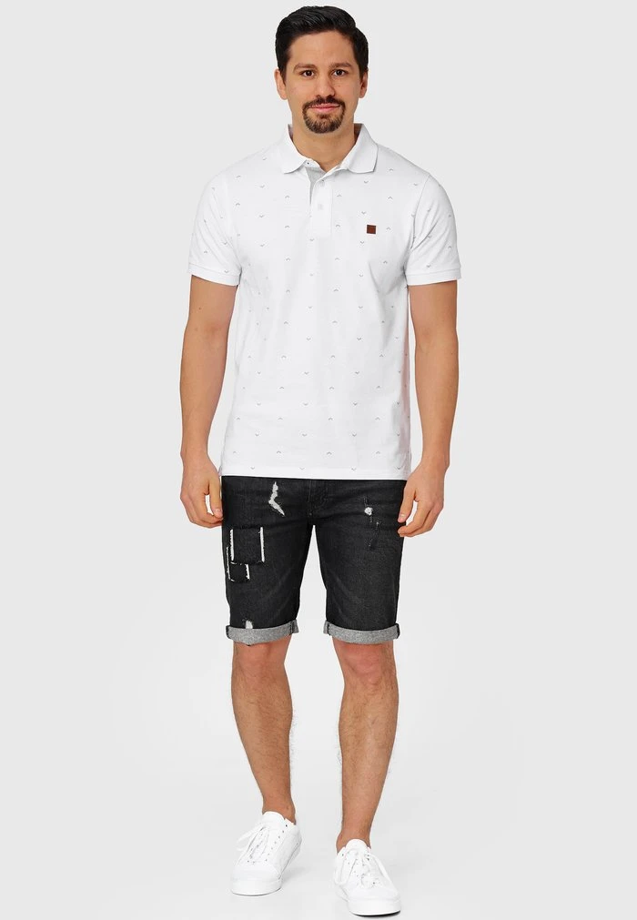 INDICODE JEANS AYERS - Polo - Offwhite 2 INDICODE JEANS AYERS - Polo - Offwhite – Image 2