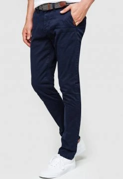 INDICODE JEANS Chino - Navy Mix -INDICODE Boutique 52d5d5f1866b40499369f1434d0f8de0