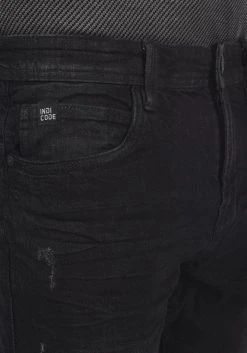 INDICODE JEANS IDALDERSGATE - Jean Slim - Black -INDICODE Boutique 52f74524a96e408eb67a7491bfd3a96f