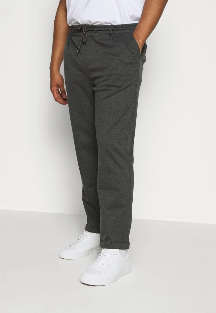INDICODE JEANS EBERLEINPLUS - Pantalon Classique - Charcoal Mix 1 INDICODE JEANS EBERLEINPLUS - Pantalon Classique - Charcoal Mix