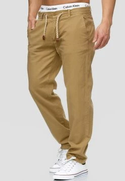 INDICODE JEANS BOULWARE - Pantalon Classique - Cornstalk -INDICODE Boutique 5376175d7f064fdda2cfdaf002d0f667
