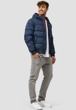 INDICODE JEANS ADRIAN - Veste D'hiver - Navy