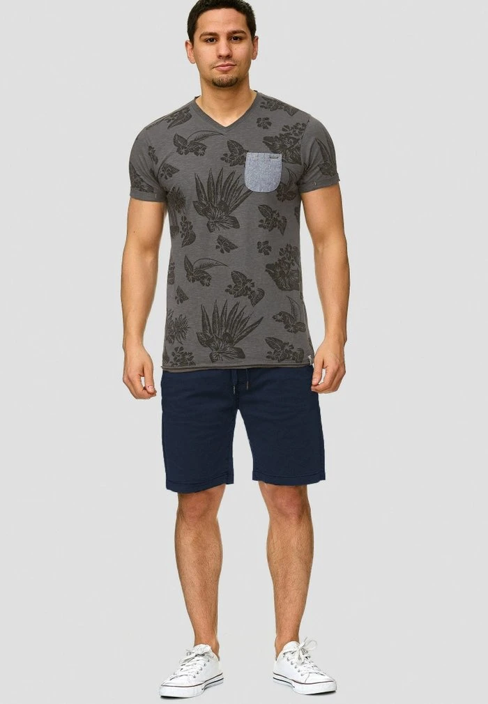 INDICODE JEANS KELOWNA - Short - Dark Blue 2 INDICODE JEANS KELOWNA - Short - Dark Blue – Image 2