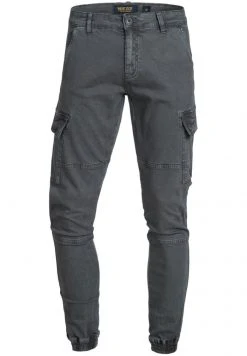INDICODE JEANS AUGUST - Pantalon Cargo - Raven -INDICODE Boutique 555ab045ab4a486db393911a7ec8f479