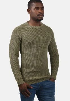 Promos INDICODE JEANS Boutique 54 INDICODE JEANS IDROCKFORD - Pullover - Dark Olive