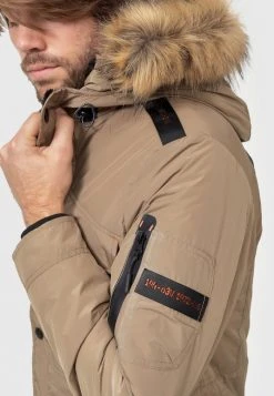 INDICODE JEANS CARPELAN - Veste D'hiver - Khaki -INDICODE Boutique 56a0c755684a4995a9da2c2bdbb6925e