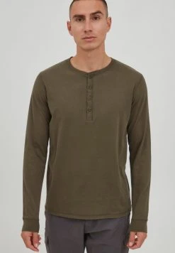 INDICODE JEANS IDARMANDO - T-shirt à Manches Longues - Army