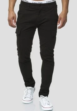 INDICODE JEANS Pantalon Cargo - Black