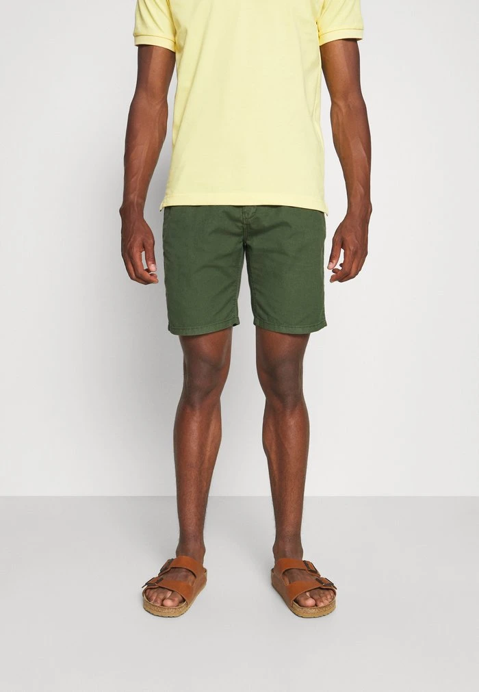 INDICODE JEANS STARK - Short - Army 1 INDICODE JEANS STARK - Short - Army