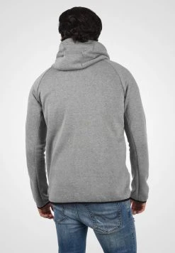 INDICODE JEANS IDNAGAGAMI - Sweat à Capuche Zippé - Grey Mix -INDICODE Boutique 57e72f4872494e828c1819cdec6e9a72