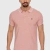 INDICODE JEANS Polo - Coral Cloud
