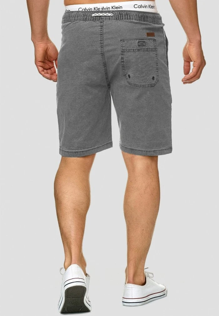 INDICODE JEANS Short - Grey 3 INDICODE JEANS Short - Grey – Image 3