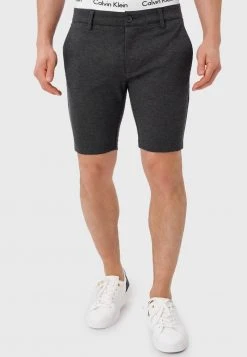INDICODE JEANS AALBORG - Short - Charcoal Mix