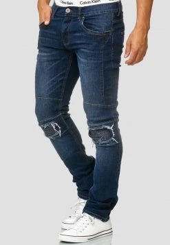INDICODE JEANS NEVADA - Jean Slim - Blue -INDICODE Boutique 5b87206f1fd749d1a4c3ab419c544dce