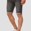 INDICODE JEANS CUBA CADEN - Short En Jean - Grey