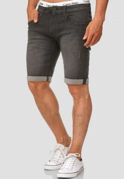 INDICODE JEANS CUBA CADEN - Short En Jean - Grey