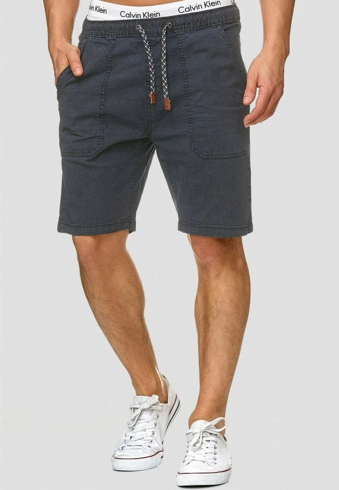 INDICODE JEANS Short - Navy 1 INDICODE JEANS Short - Navy
