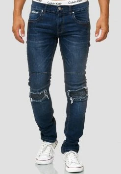 INDICODE JEANS NEVADA - Jean Slim - Blue