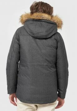 INDICODE JEANS Parka - Charcoal Mix -INDICODE Boutique 5e633eca37854e648cb31e09ab86f527
