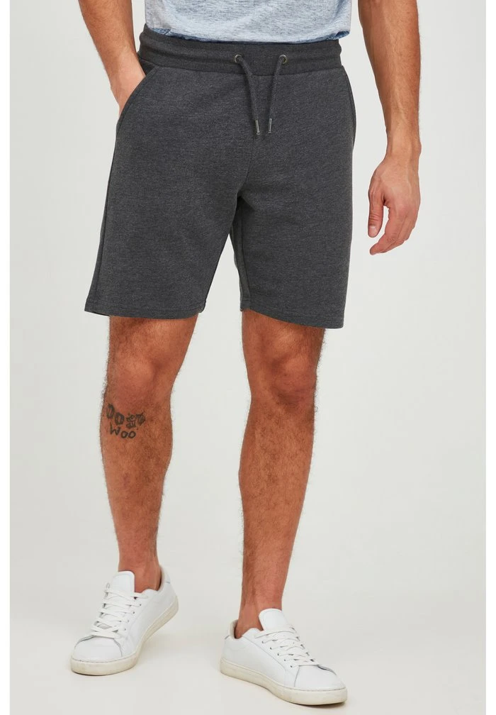 INDICODE JEANS IDKENNAN - Short - Charcoal Mix 1 INDICODE JEANS IDKENNAN - Short - Charcoal Mix
