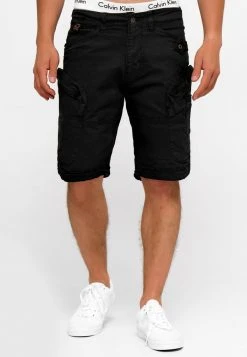 INDICODE JEANS BOSA - Short - Black